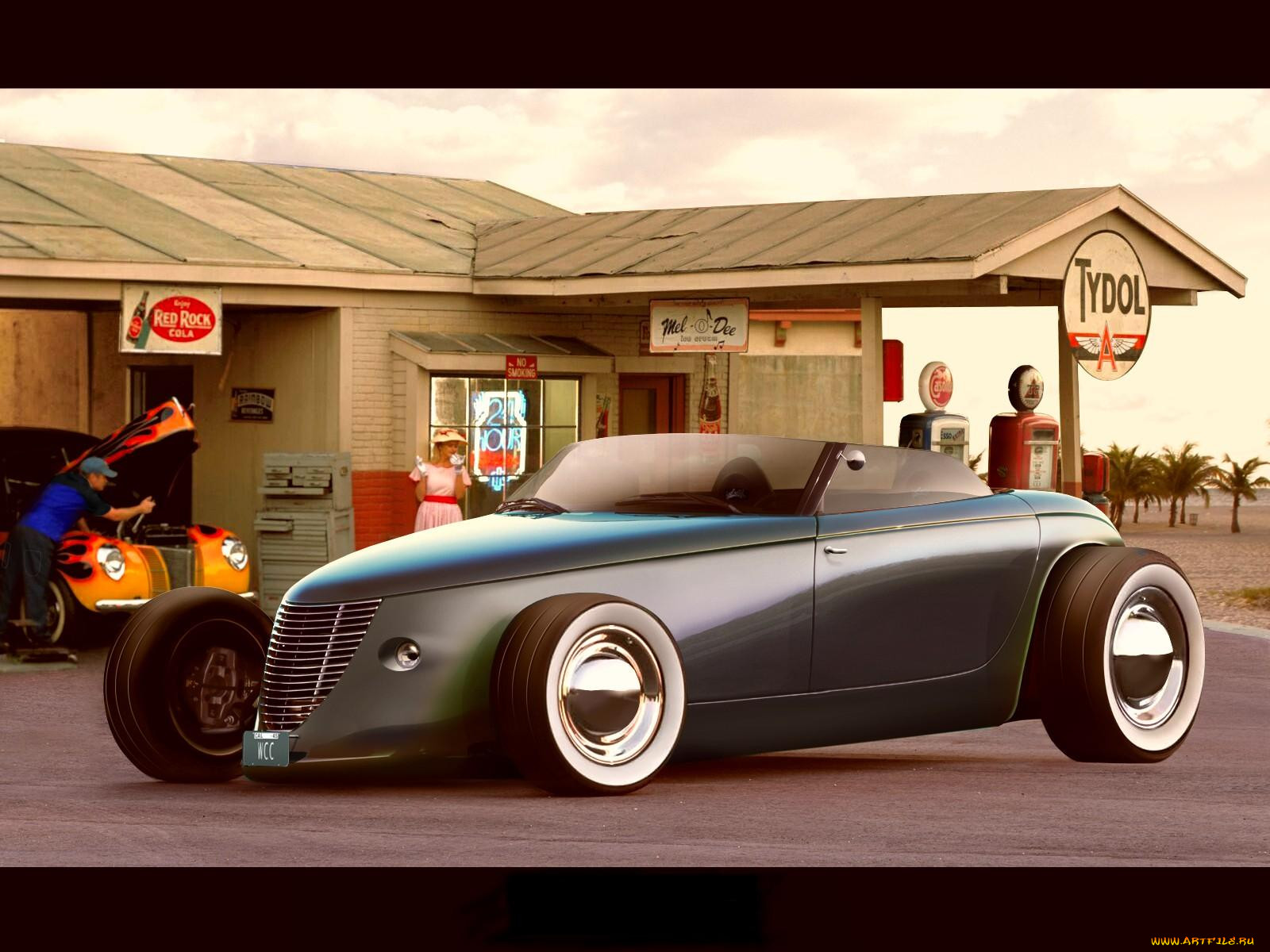 , hotrod, dragster